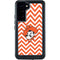 Oklahoma State University Chevron Print Galaxy S23 Plus Waterproof Case