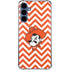 Oklahoma State University Chevron Print Galaxy S24 Clear Case