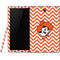 Oklahoma State University Chevron Print Samsung Galaxy Tab Skin