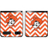Oklahoma State University Chevron Print Galaxy Z Flip Skin