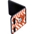 Oklahoma State University Chevron Print Galaxy Z Flip Skin