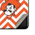 Oklahoma State University Chevron Print Galaxy Z Flip Skin