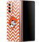 Oklahoma State University Chevron Print Galaxy Z Fold2 5G Skin