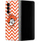 Oklahoma State University Chevron Print Galaxy Z Fold4 5G Skin