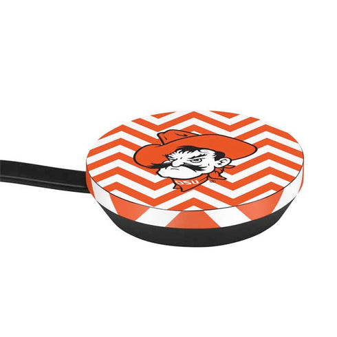 Oklahoma State University Chevron Print Google Stadia Controller Skin