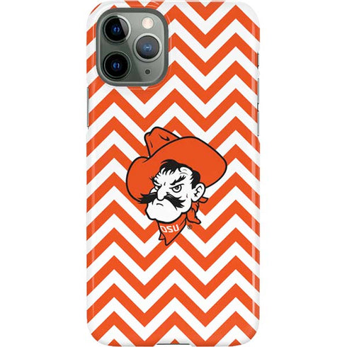Oklahoma State University Chevron Print iPhone 11 Pro Lite Case