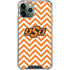 Oklahoma State University Chevron Print iPhone 11 Pro Max Clear Case