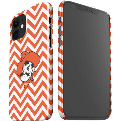 Oklahoma State University Chevron Print iPhone 12 Mini Lite Case