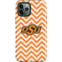 Oklahoma State University Chevron Print iPhone 12 Pro Max Impact Case