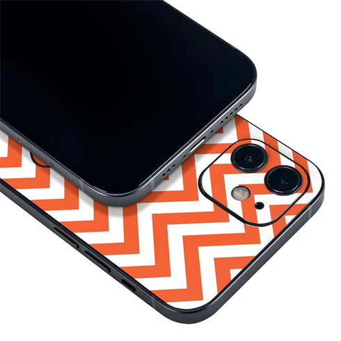 Oklahoma State University Chevron Print iPhone 12 Skin
