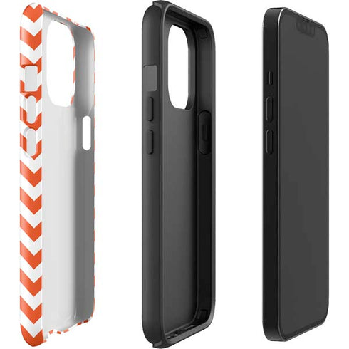 Oklahoma State University Chevron Print iPhone 13 Pro Max Impact Case