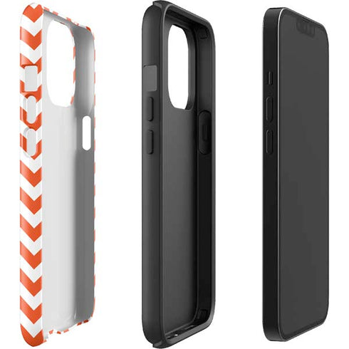 Oklahoma State University Chevron Print iPhone 15 Pro Max Impact Case
