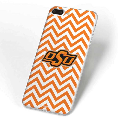 Oklahoma State University Chevron Print iPhone 7 Plus Skin