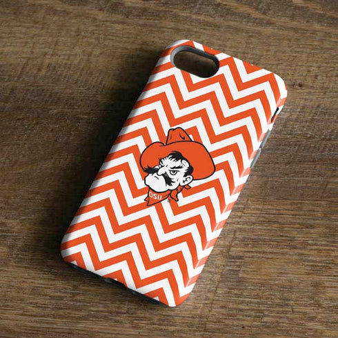 Oklahoma State University Chevron Print iPhone 7 Pro Case