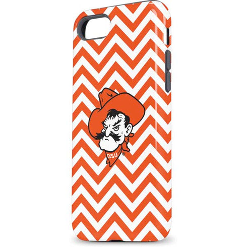 Oklahoma State University Chevron Print iPhone 8 Pro Case