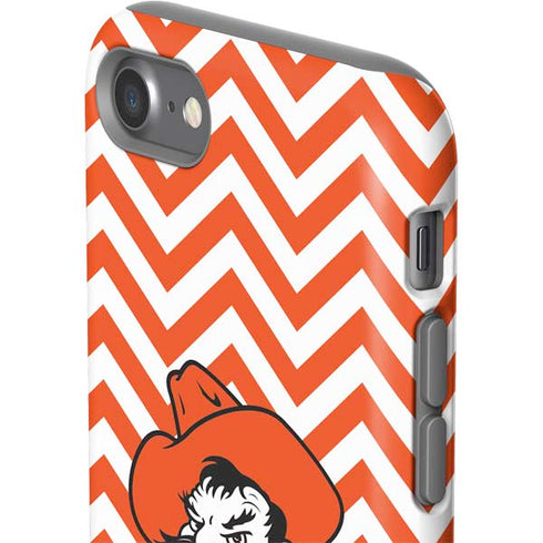 Oklahoma State University Chevron Print iPhone SE (2nd & 3rd Gen) Pro Case