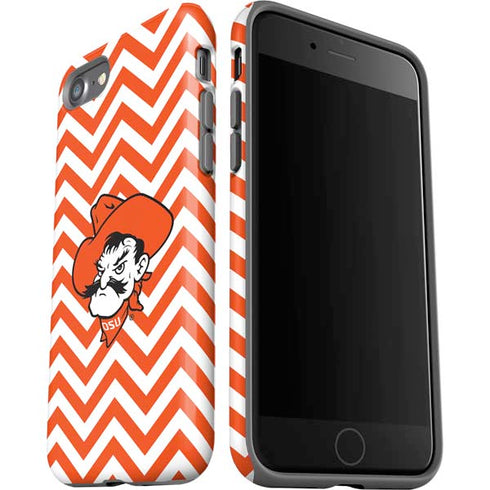 Oklahoma State University Chevron Print iPhone SE (2nd & 3rd Gen) Pro Case