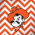Oklahoma State University Chevron Print iPhone X Skin