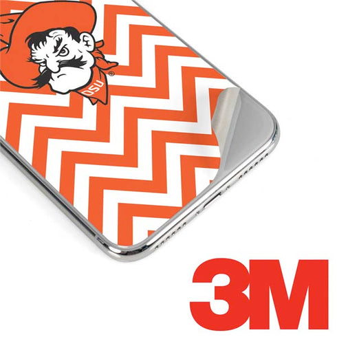 Oklahoma State University Chevron Print iPhone XR Skin