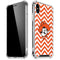 Oklahoma State University Chevron Print iPhone XS Max Clear Case