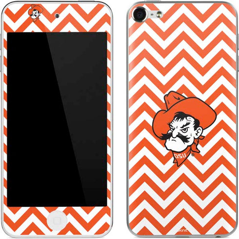 Oklahoma State University Chevron Print Apple iPod Skin