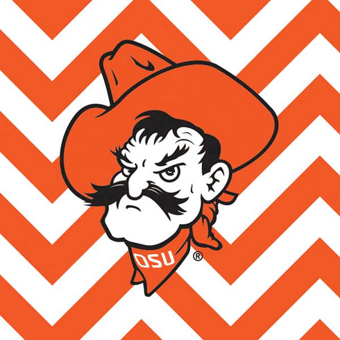 Oklahoma State University Chevron Print Moto E5 Play Skin