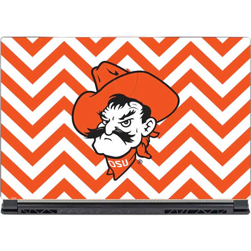 Oklahoma State University Chevron Print MSI GS65 Stealth Laptop Skin