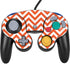 Oklahoma State University Chevron Print Nintendo GameCube Controller Skin