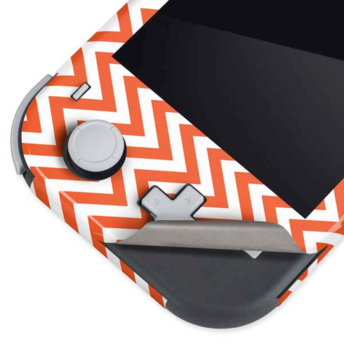 Oklahoma State University Chevron Print Nintendo Switch Lite Skin