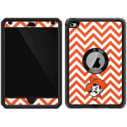 Oklahoma State University Chevron Print Otterbox Defender iPad Skin