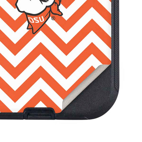 Oklahoma State University Chevron Print Otterbox Defender iPhone Skin