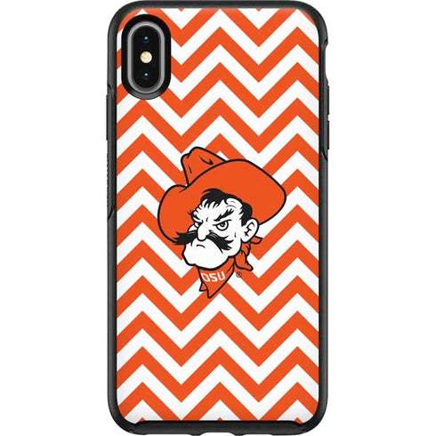 Oklahoma State University Chevron Print Otterbox Symmetry iPhone Skin
