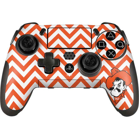 Oklahoma State University Chevron Print PlayStation Scuf Vantage 2 Controller Skin