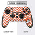 Oklahoma State University Chevron Print PlayStation Scuf Vantage 2 Controller Skin
