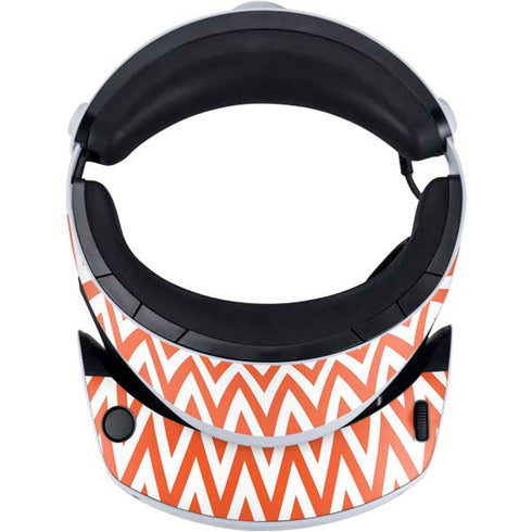 Oklahoma State University Chevron Print PlayStation VR2 Skin