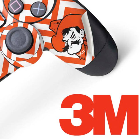 Oklahoma State University Chevron Print PS4 Controller Skin
