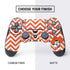 Oklahoma State University Chevron Print PS4 Controller Skin