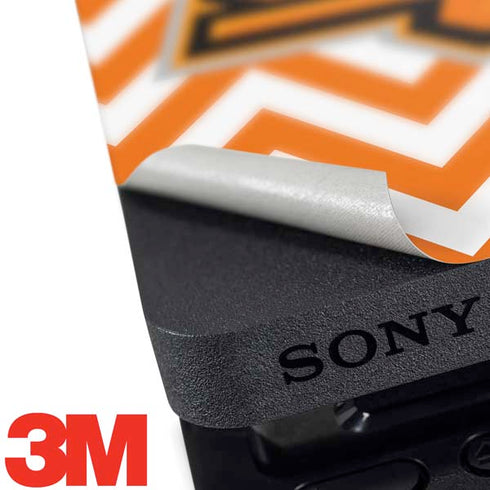 Oklahoma State University Chevron Print PS4 Pro Bundle Skin