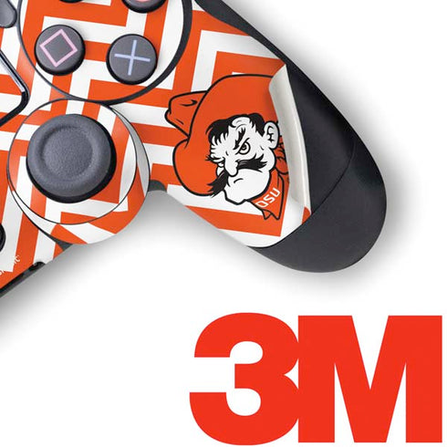 Oklahoma State University Chevron Print PS4 Pro/Slim Controller Skin