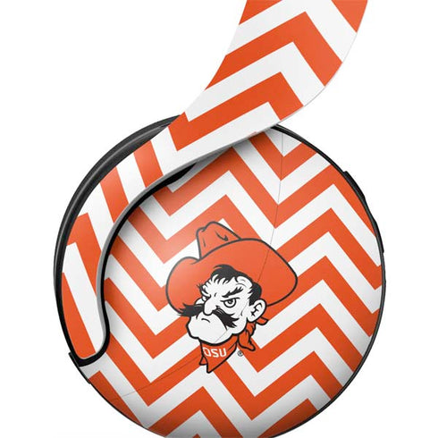 Oklahoma State University Chevron Print PULSE 3D Wireless Headset for PS5 Skin