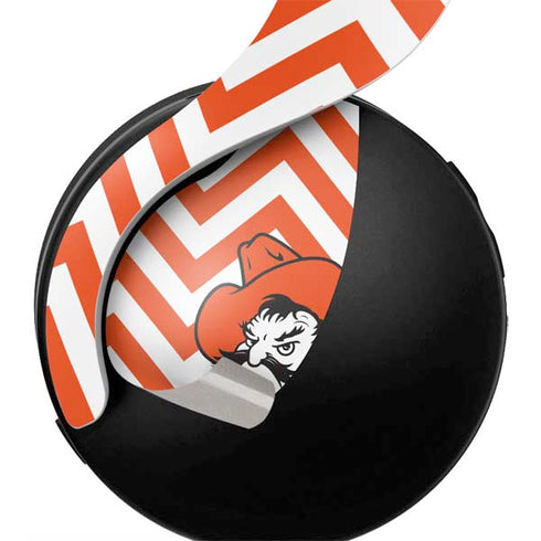 Oklahoma State University Chevron Print PULSE 3D Wireless Headset for PS5 Skin
