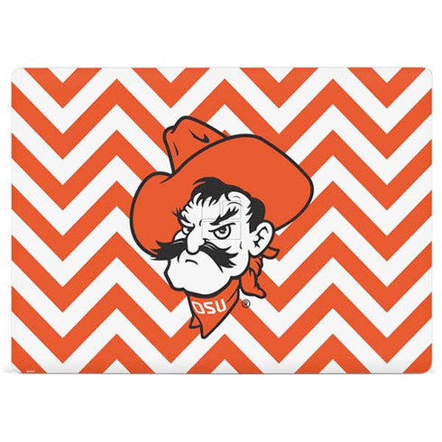 Oklahoma State University Chevron Print Surface Laptop 2 Skin