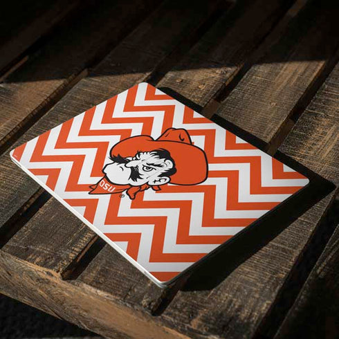 Oklahoma State University Chevron Print Surface Laptop 2 Skin