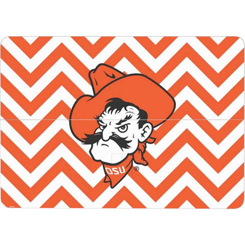 Oklahoma State University Chevron Print Surface Laptop Studio Skin