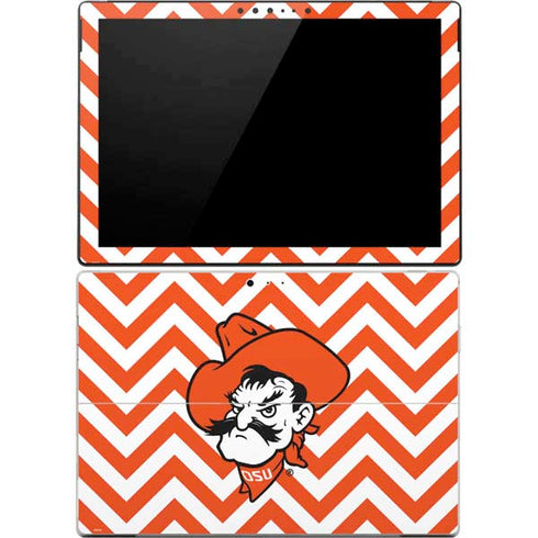 Oklahoma State University Chevron Print Surface Pro 4 Skin