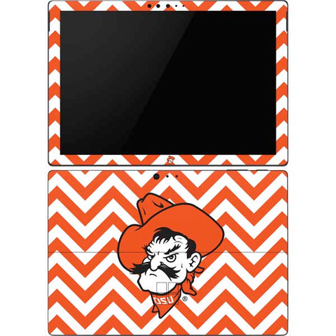 Oklahoma State University Chevron Print Surface Pro 6 Skin