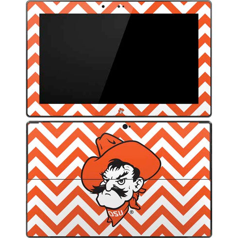 Oklahoma State University Chevron Print Surface Pro Tablet Skin