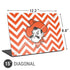 Oklahoma State University Chevron Print Universal Laptop 15in (12.2 x 8.8in) Skin