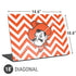 Oklahoma State University Chevron Print Universal Laptop 18in (14.6 x 10.6in) Skin