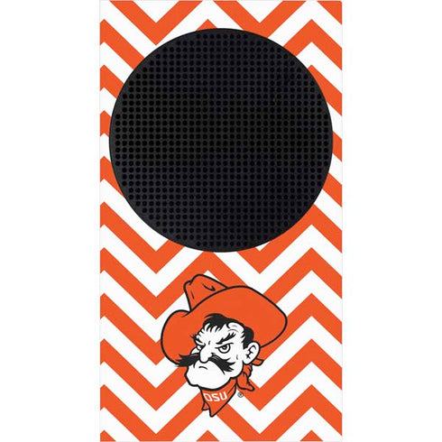 Oklahoma State University Chevron Print Xbox Series S Console Skin